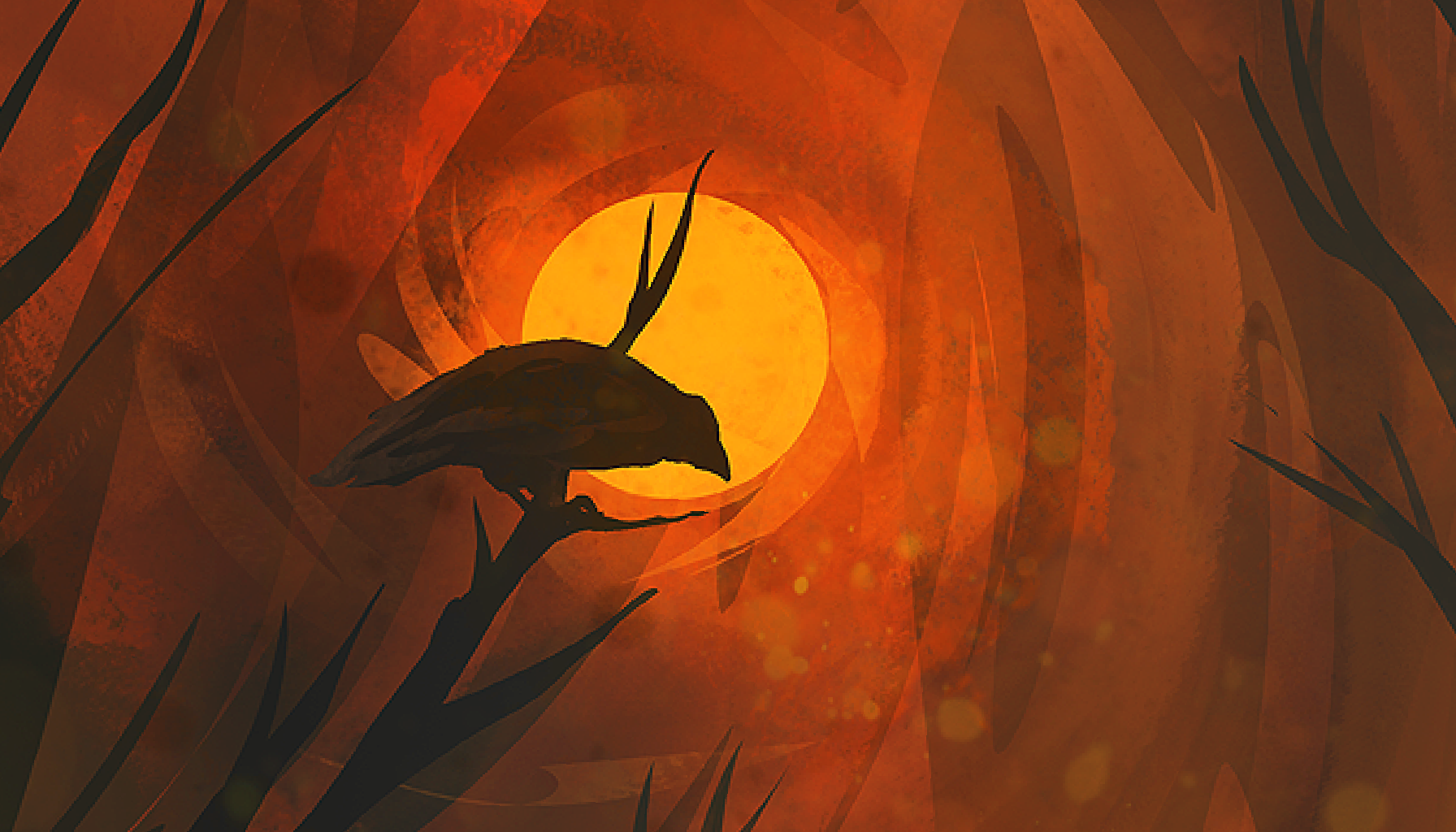 The Crow at Dusk