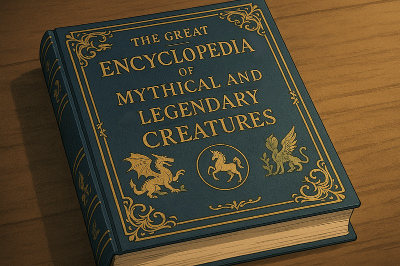 “The Great Encyclopedia of Mythical and Legendary Creatures” gifted to him by Xiu in the PRP entitled “Feeble Magic”.