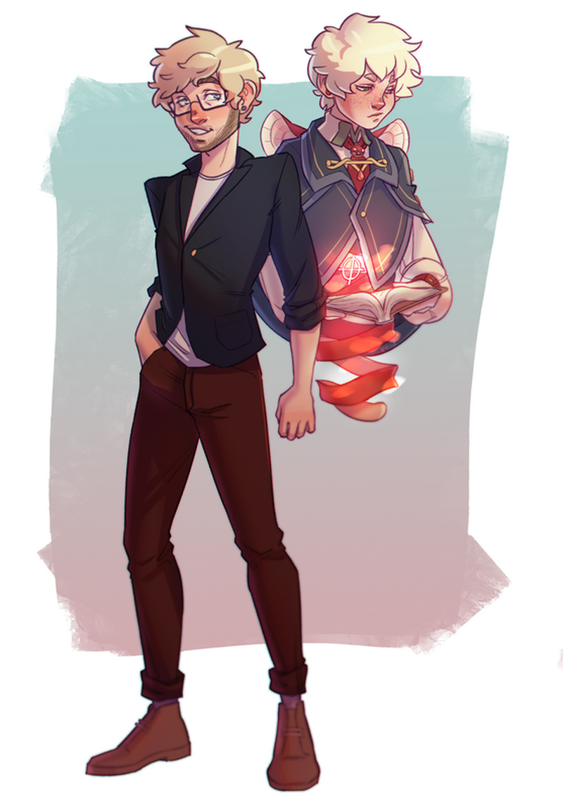 “Father and Son” by kyllu@tumblr