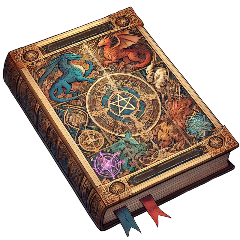 “The Great Encyclopedia of Mythical and Legendary Creatures” gifted to him by Xiu in the PRP entitled “Feeble Magic”.